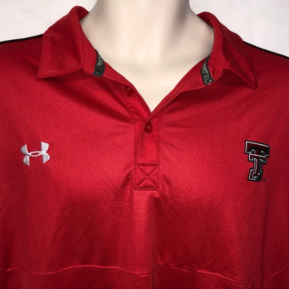 TEXAS TECH RED RAIDERS Under Armour Heat Gear 2XL - Picture 2 of 8